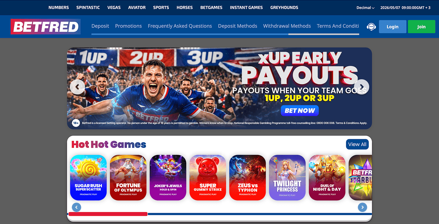 Betfred General Info