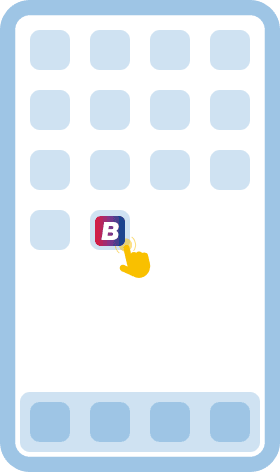 Install and launch the app