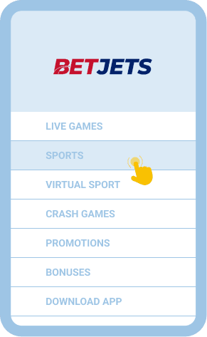 Land on your betting dashboard