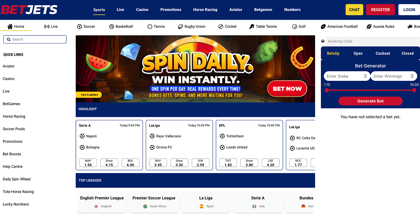 BetJets General Info