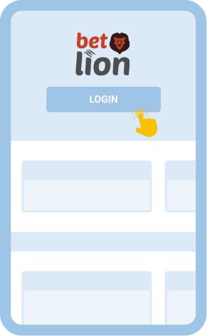 Tap the "Login" button