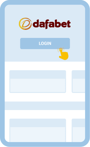 Open the app and tap the Login button
