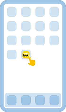 Launch the app and locate the Login button