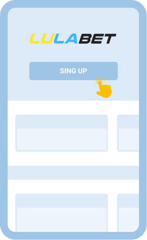 Tap the "Sign Up" button