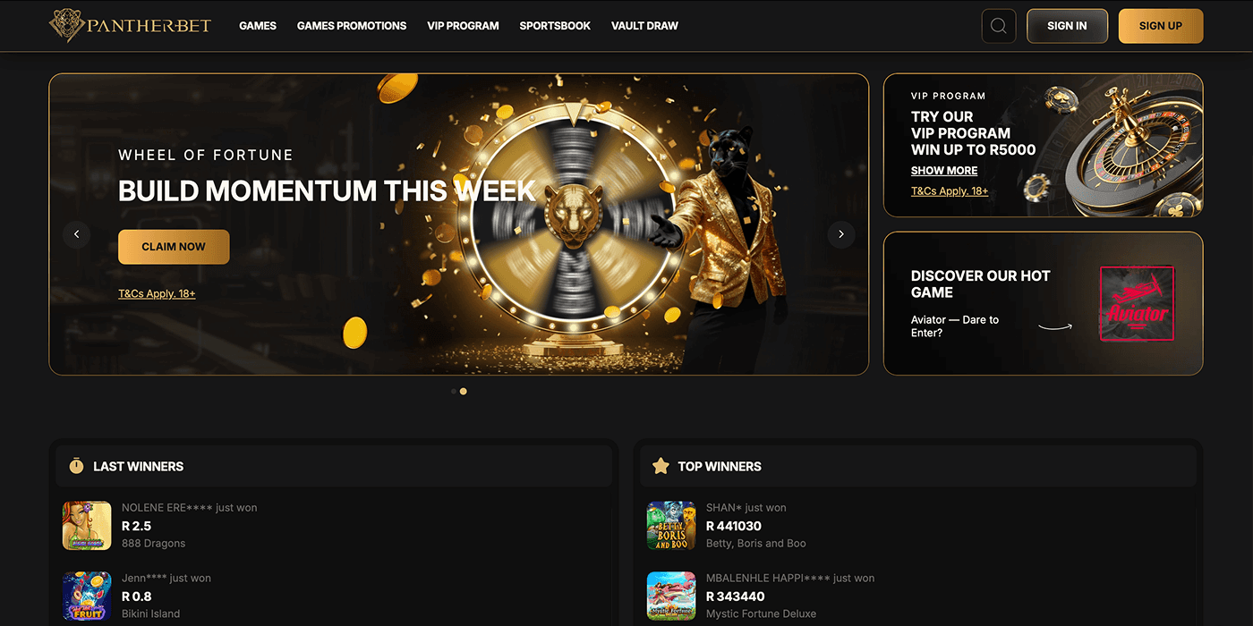 PantherBet General Info