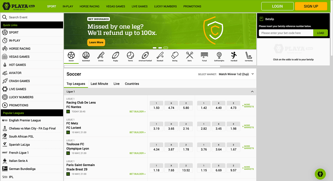 Playa Bets General Info