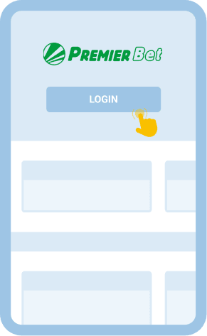 Tap the Login button