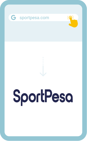 Visit the SportPesa website from your phone or tablet browser