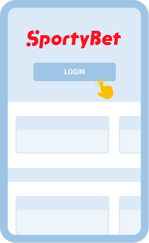 Tap the Login button on the screen