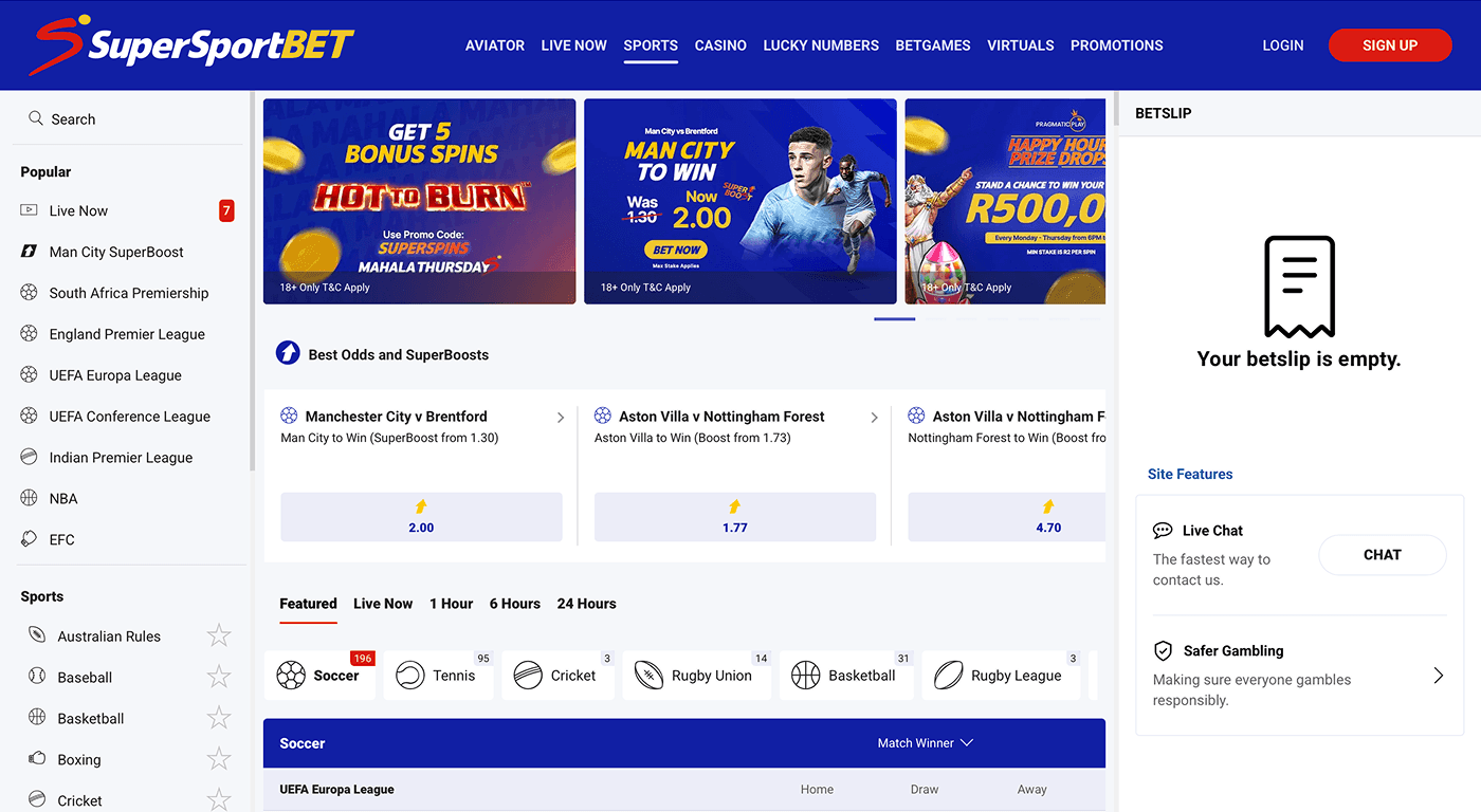 SuperSportBet General Info