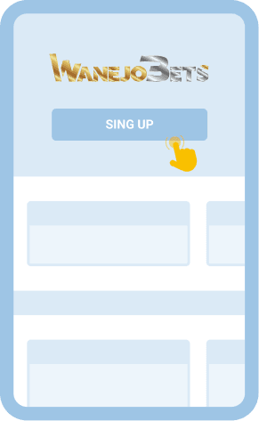 Tap the "Sign Up" button