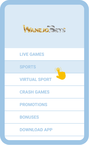 Open the site menu and start playing